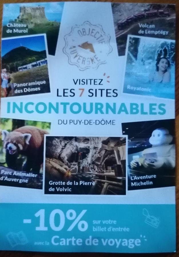 Lilas, Gite Saint Antoine, Orcival, Entre Sancy Et Volcans. 外观 照片